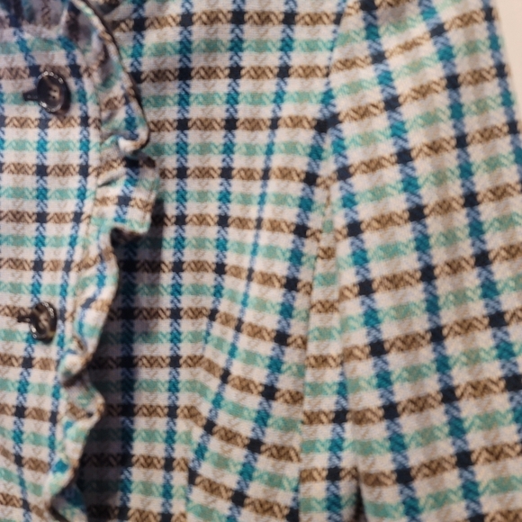 Talbots Preppy Wool Tweed Plaid Check Blazer - Sz 2P - Picture 3 of 8